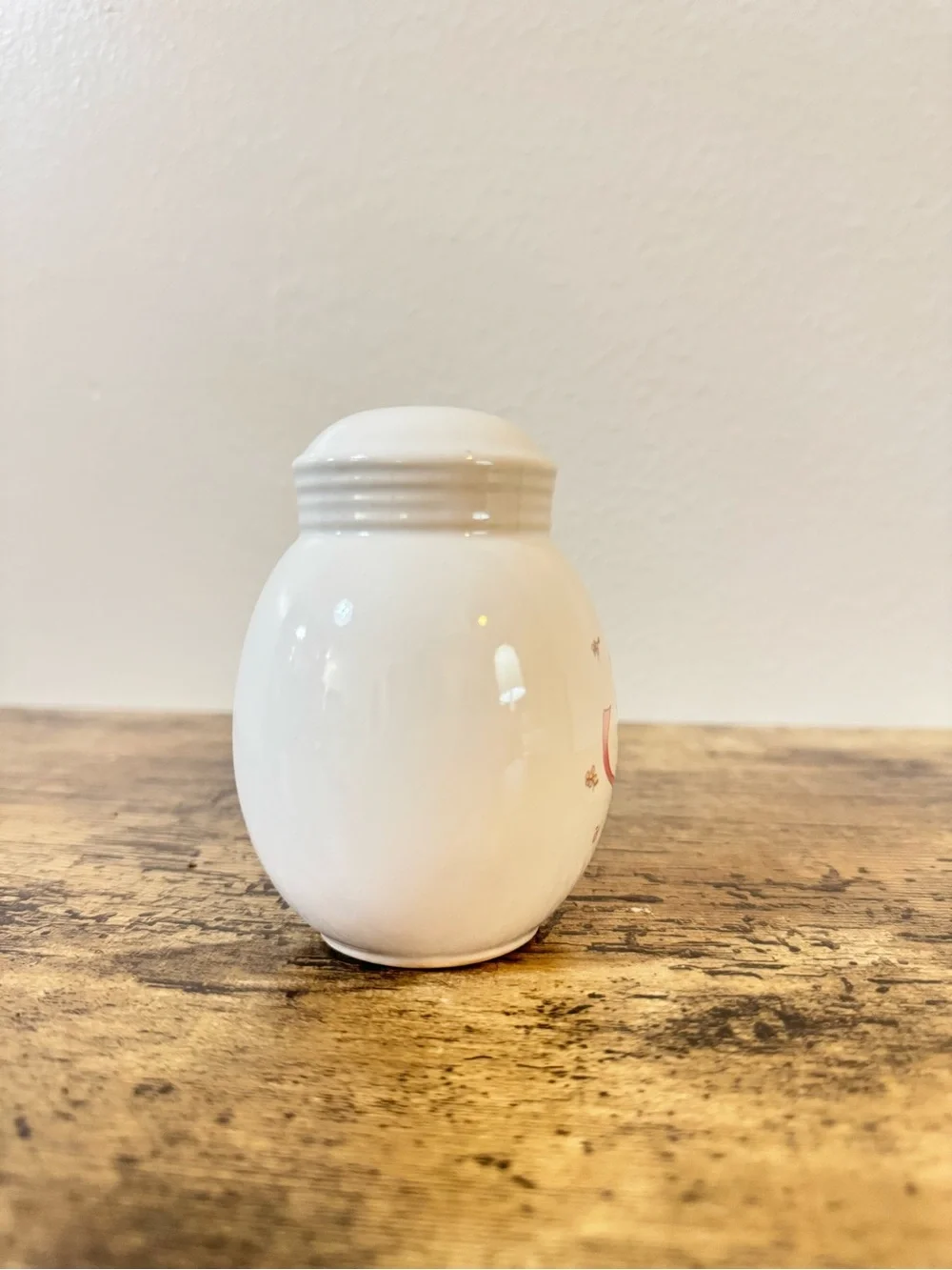 Floral Basket Ceramic Salt & Pepper Shakers |Set of 2